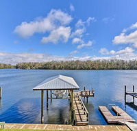 Homosassa Home with Private River Dock  Boat Ramp - Accommodation Houston