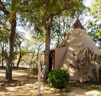 5 Yellow Flower - Tipis on the Guadalupe - Accommodation Houston