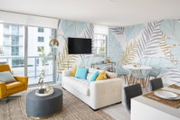 MODERN OASIS Miami Design District 2 Bdrm SPACIOUS  VIEWS Accommodation Houston