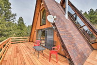 A-Frame Cabin with Mtn Views - 4 Mi to Cripple Creek Accommodation Houston