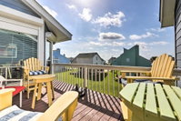 Beautiful Galveston Townhome Walk to Beach Accommodation Houston