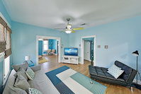 Chic Beach Bungalow with Gulf Views Steps to Sand home Accommodation Houston