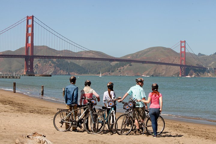 San Francisco Golden Gate Bridge To Sausalito Guided Bike Tour - thumb 2